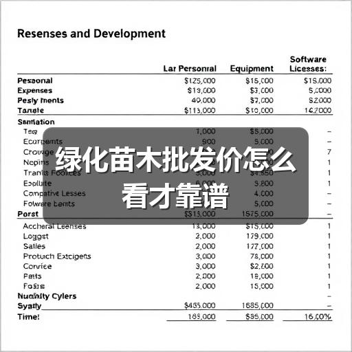 绿化苗木批发价怎么看才靠谱