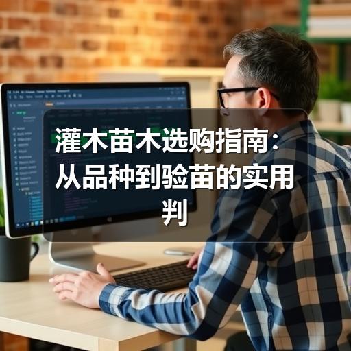 灌木苗木选购指南：从品种到验苗的实用判断