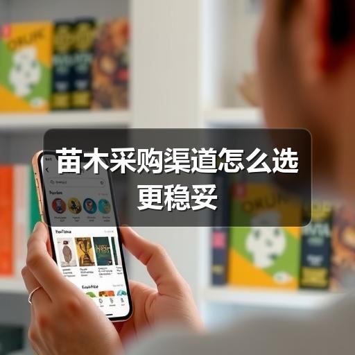 苗木采购渠道怎么选更稳妥