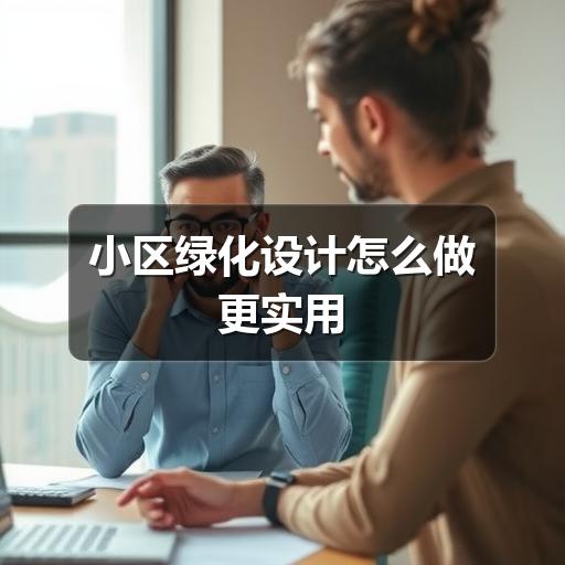 小区绿化设计怎么做更实用
