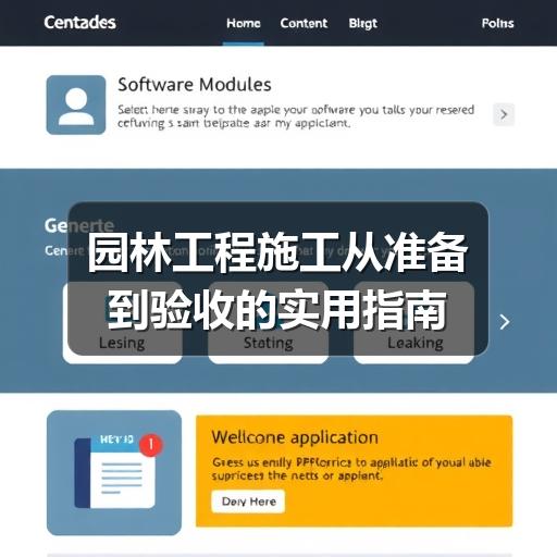 园林工程施工从准备到验收的实用指南