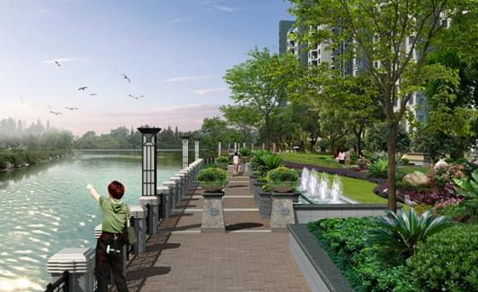 惠州景观设计之沿江公园-中艺源园林 惠州景观设计之沿江公园-中艺源园林