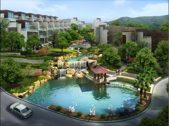 惠州景观设计--殿堂级小区生态公园