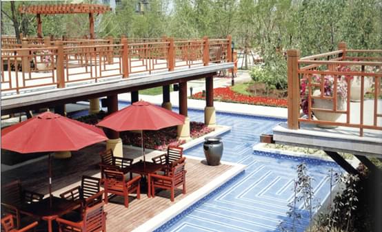 惠州园林绿化之规整式小趣园 惠州园林绿化之规整式小趣园