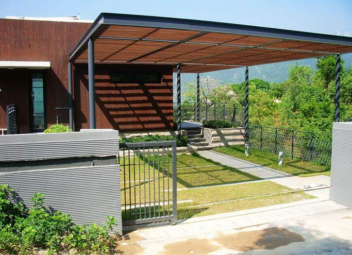 中艺源12年园林绿化施工经验 您的园林景观设计、施工、养护一站式服务商 深圳东部华侨城别墅