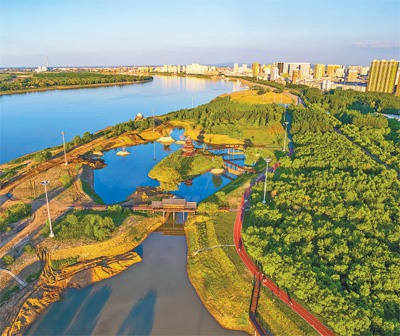 松花江佳木斯段生态修复焕发新生机 松花江佳木斯段生态修复焕发新生机