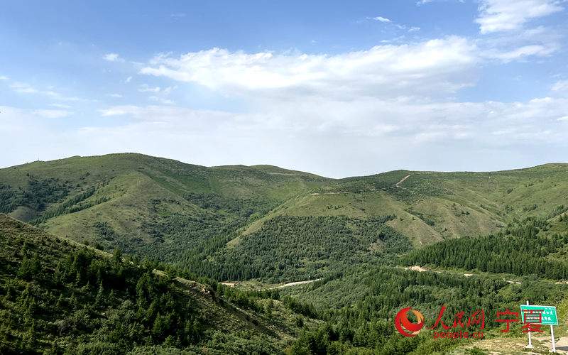 四张照片看宁夏南华山蝶变