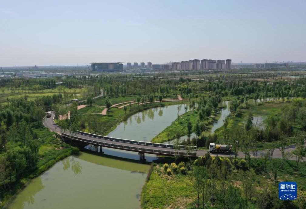 雄安新区：中央绿谷及东部溪谷生态廊道芳容初绽