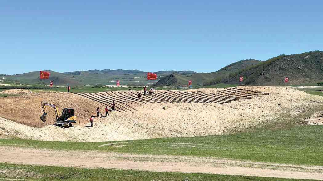 "我为三北种棵树"公益项目助力生态屏障建设