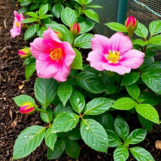 夏季月季种植管理四要点：覆盖物、整形、管水与螨类防治