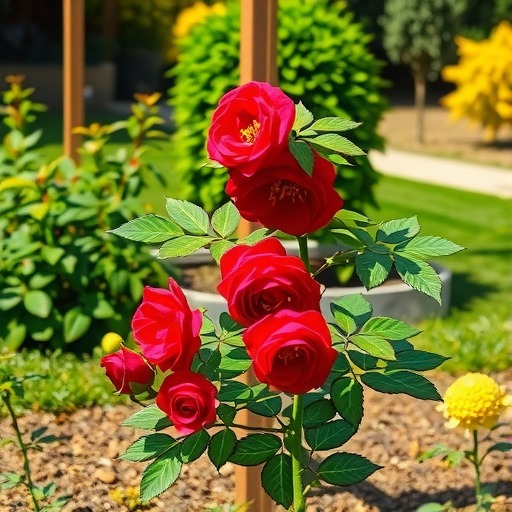 树状月季栽培要点：温度管理与促花保花技巧