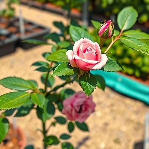 树状月季栽培方法与园林绿化应用