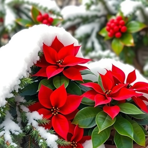 圣诞主题花卉植物大全：种类名称及特点解析