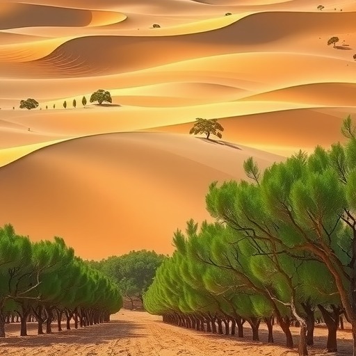 新疆阿克苏柯柯牙绿化工程：生态与经济双赢的绿色发展典范