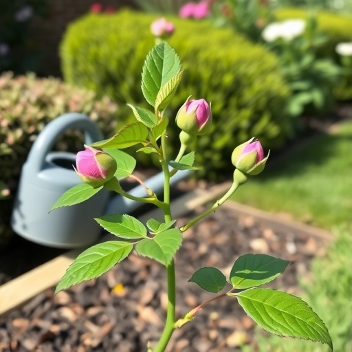 树状月季修剪技术解析：多主蔓龙干整形与丰登骨架培育