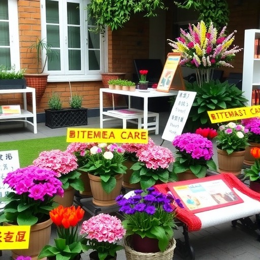 邻里花卉展激发环保意识共建绿色社区和谐氛围