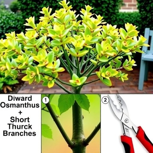 家庭种植桂花树矮化方法与美化技巧