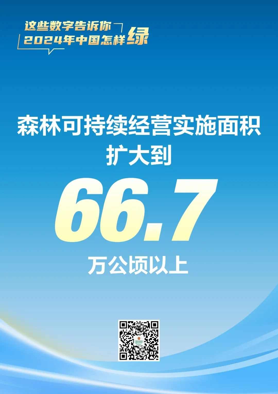 2024年中国国土绿化成果显著，生态建设持续推进
