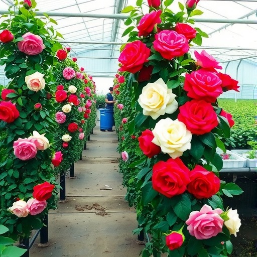 党建引领月季种植助力北张村乡村振兴