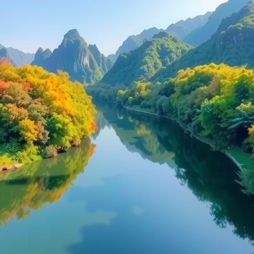 广西梧州山水田园生态画卷展现自然之美