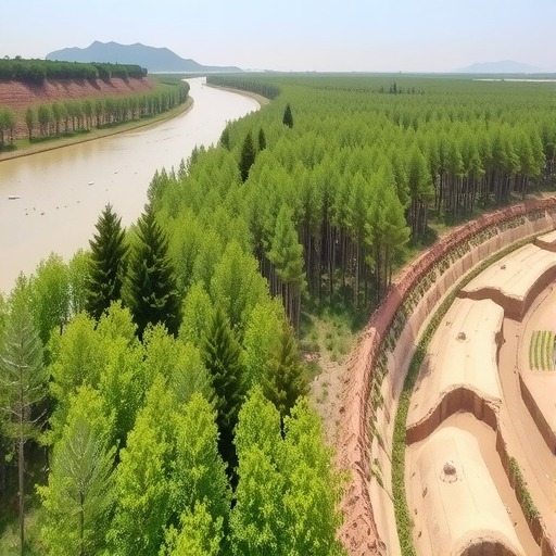 天台县推进水路林绿化改善生态环境