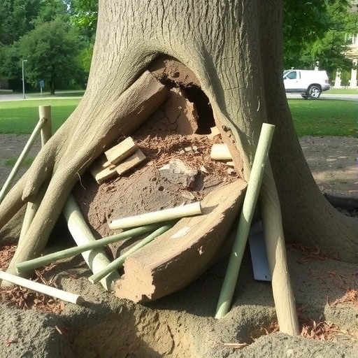 大树起挖移栽土球破损原因及防护技巧