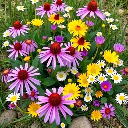 矮生型的野花组合