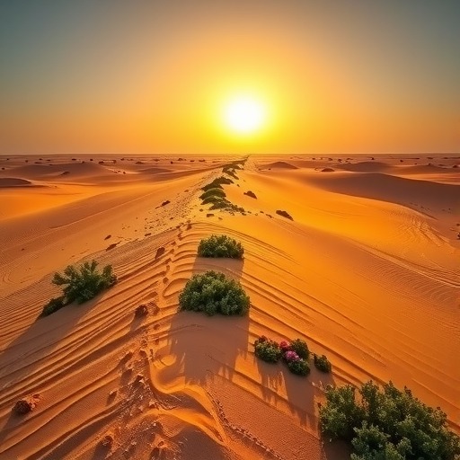 挺进沙海！他说接下来要把由黄变绿的沙漠再变美