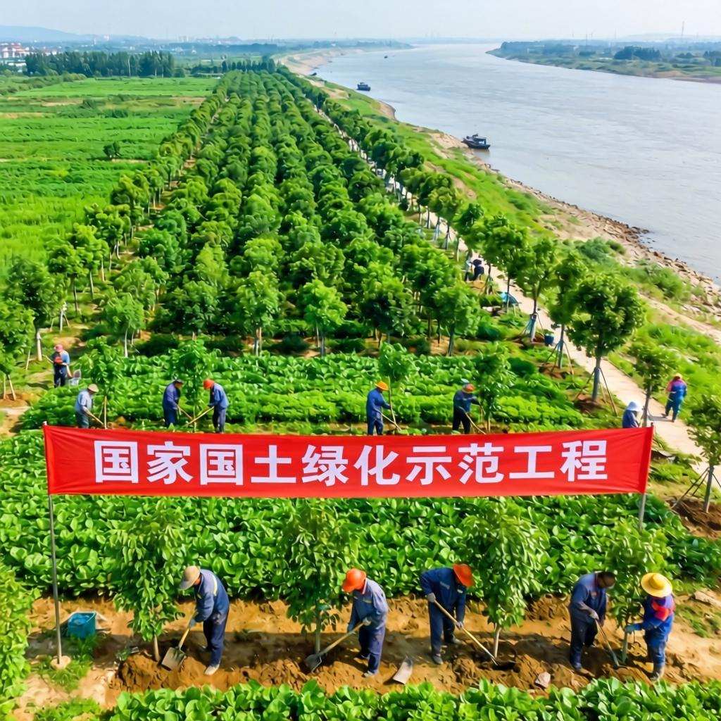 马鞍山市推进长江流域国土绿化项目 助力长三角生态屏障建设