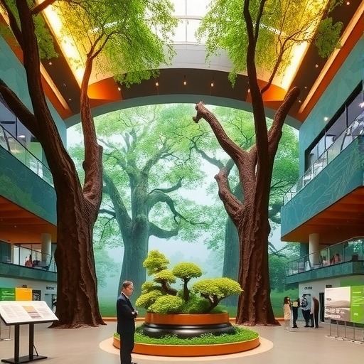 天津市国土绿化建设成果与古树保护进展展示