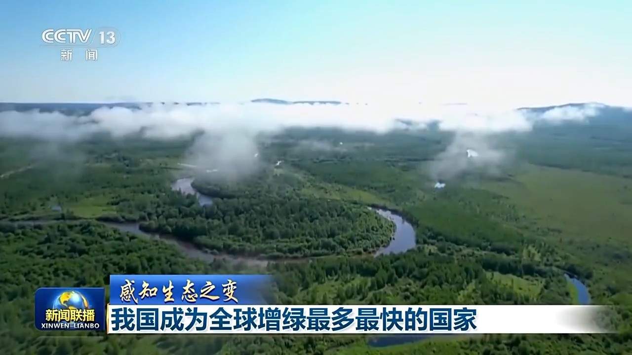 中国持续推进增绿行动 森林增长筑牢生态屏障 中国持续推进增绿行动 森林增长筑牢生态屏障