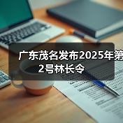 广东茂名发布2025年第2号林长令(图1) 广东茂名发布2025年第2号林长令(图1)