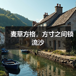 麦草方格,方寸之间锁流沙(图2) 麦草方格,方寸之间锁流沙(图2)