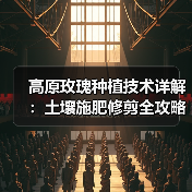 高原玫瑰种植技术详解:土壤施肥修剪全攻略(图3) 高原玫瑰种植技术详解:土壤施肥修剪全攻略(图3)