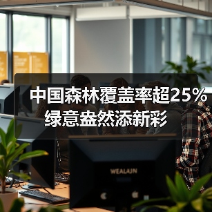 中国森林覆盖率超25% 绿意盎然添新彩(图4) 中国森林覆盖率超25% 绿意盎然添新彩(图4)