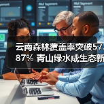 云南森林覆盖率突破57.87% 青山绿水成生态新标杆（图1）