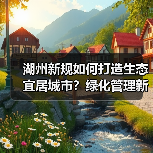 湖州新规如何打造生态宜居城市?绿化管理新突破(图2) 湖州新规如何打造生态宜居城市?绿化管理新突破(图2)