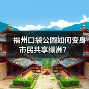 福州口袋公园如何变身市民共享绿洲?(图3) 福州口袋公园如何变身市民共享绿洲?(图3)