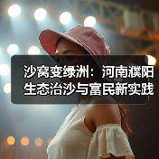 沙窝变绿洲:河南濮阳生态治沙与富民新实践(图4) 沙窝变绿洲:河南濮阳生态治沙与富民新实践(图4)
