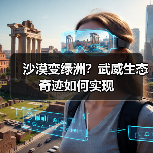 沙漠变绿洲?武威生态奇迹如何实现(图2) 沙漠变绿洲?武威生态奇迹如何实现(图2)