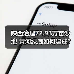 陕西治理72.93万亩沙地 黄河绿廊如何建成?(图2) 陕西治理72.93万亩沙地 黄河绿廊如何建成?(图2)