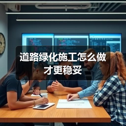 道路绿化施工关键要点解析:安全生态与养护平衡 道路绿化施工怎么做才更稳妥